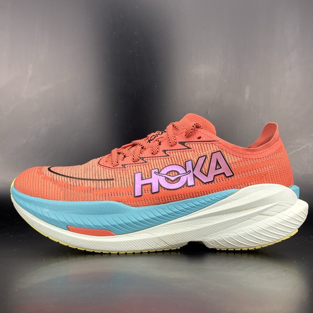 Hoka One One Mach X 2 - Women Size 9B 'Grapefruit Electric Coral' (1155120 GFRT)